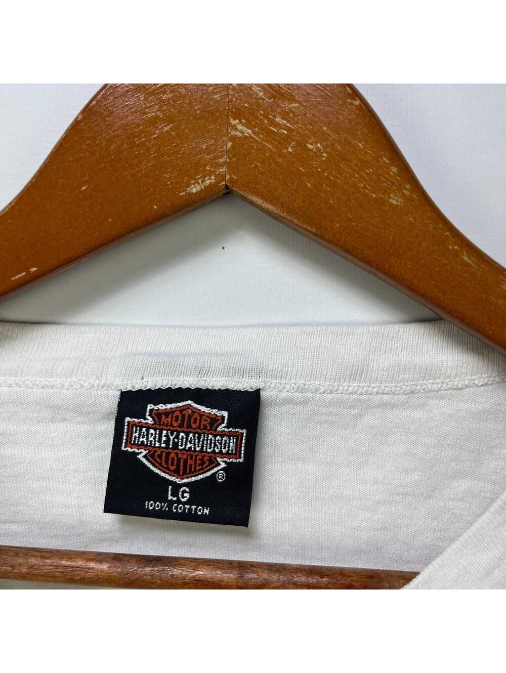 Vintage Harley Davidson HOG Ladies Of Harley Crop top L - Picture 3 of 8